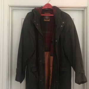Men’s Vintage IOU Leather Coat